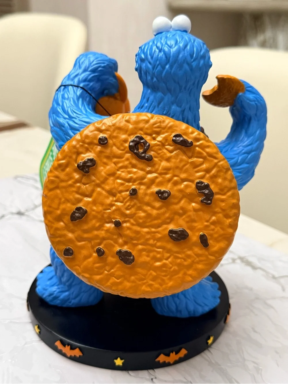 Cookie Monster Jack-O’-Lant Halloween Pumpkin Figure Sesame Street Decor 2026